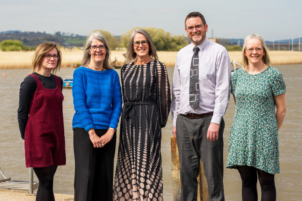 The opticians team group photo